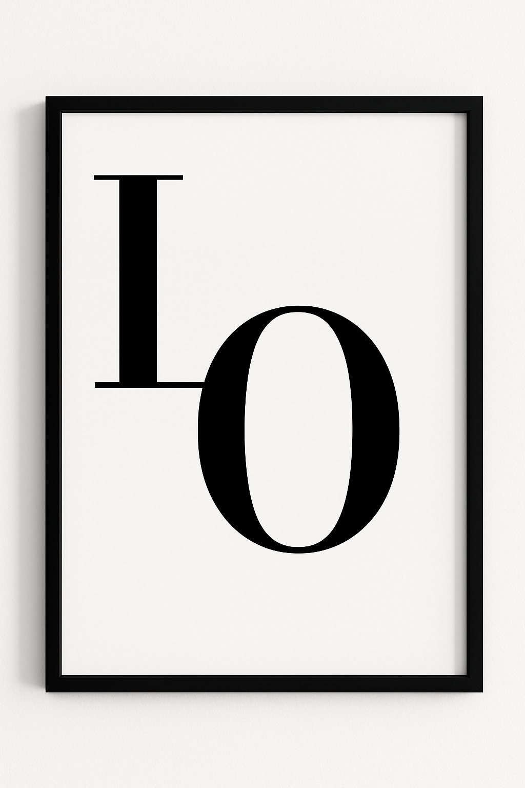 Aesthetic LOVE Wall Print Set