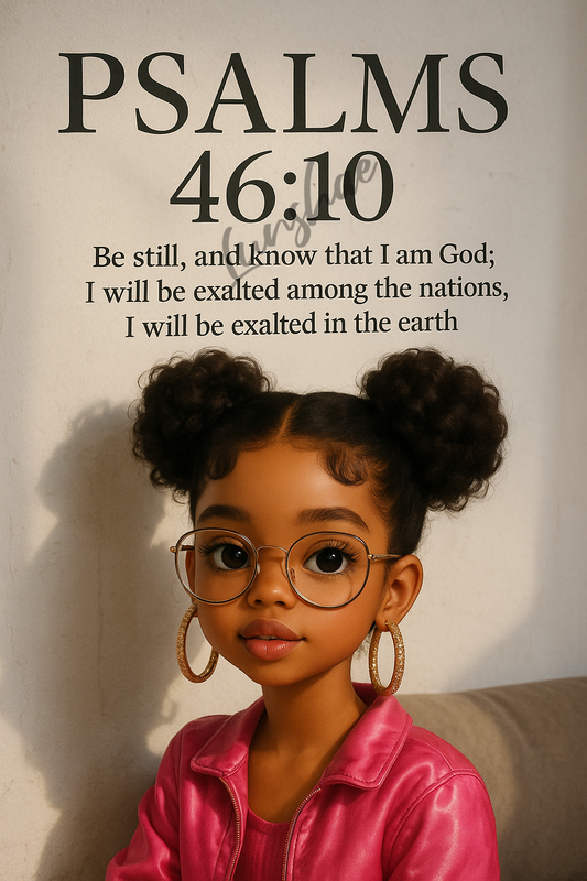 Psalms 46:10 Be Still – Digital Wall Art Print