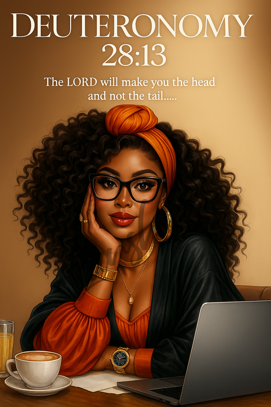 Deuteronomy 28:13 The Lord Will Make You the Head - Digital Wall Art Print